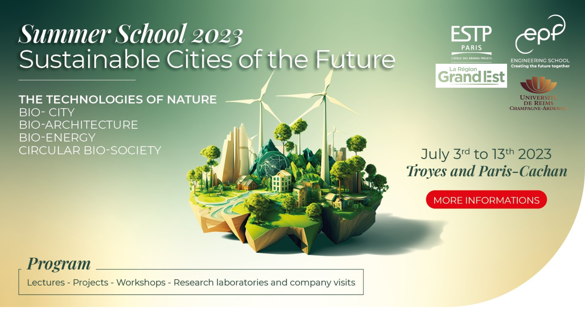 Summer School 2023 | Sustainable Cities of the Future
