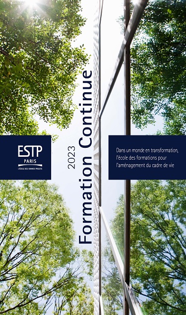 ESTP PARIS Formation Continue catalogue 2023