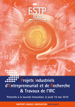 Rapport Innovation PIER ESTP Paris, 2018-2019