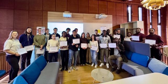 Cérémonie de remise de bourses par la Fondation ESTP