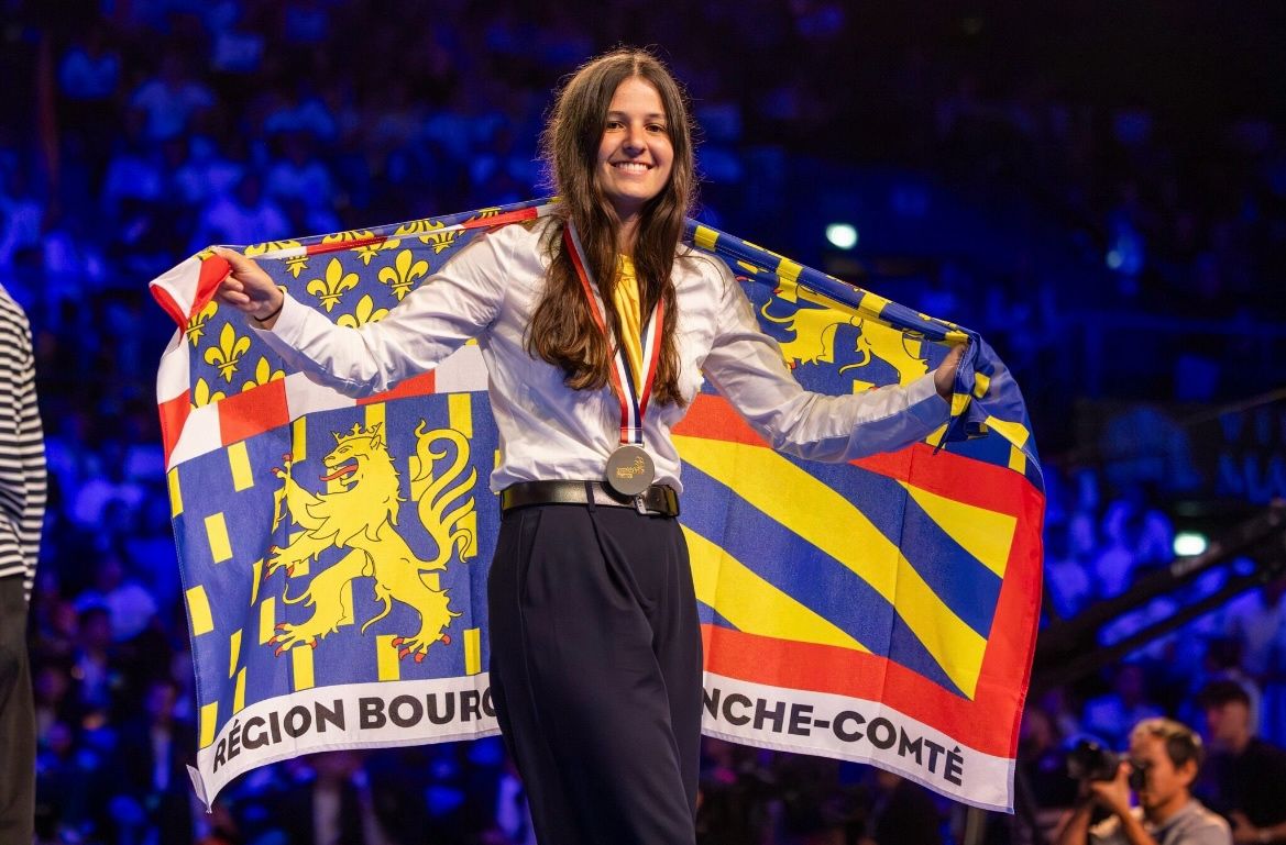  Aude Castanheira, remporte l’or aux WorldSkills France 2025