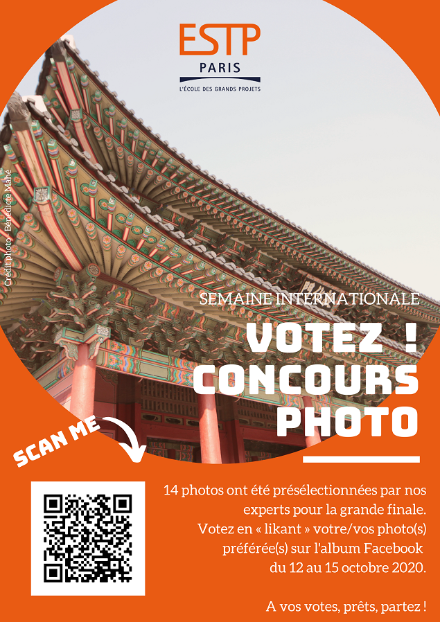 Concours Photos, Semaine Internationale, ESTP Paris