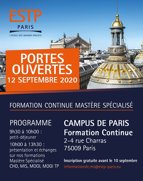 JPO MS ESTP PARIS