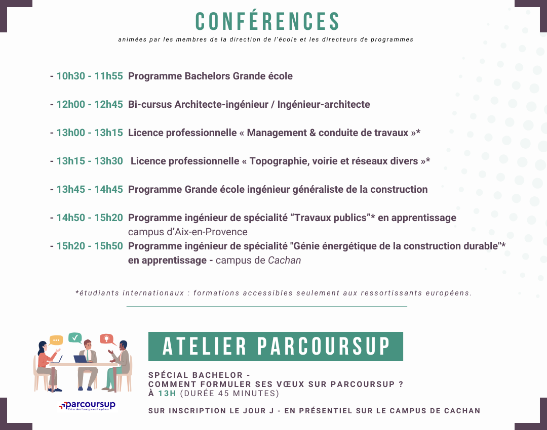 conférence JPO ESTP