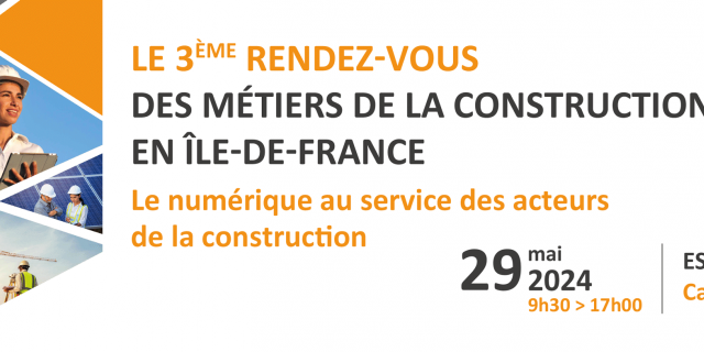 3ème rendez-vous des métiers de la construction